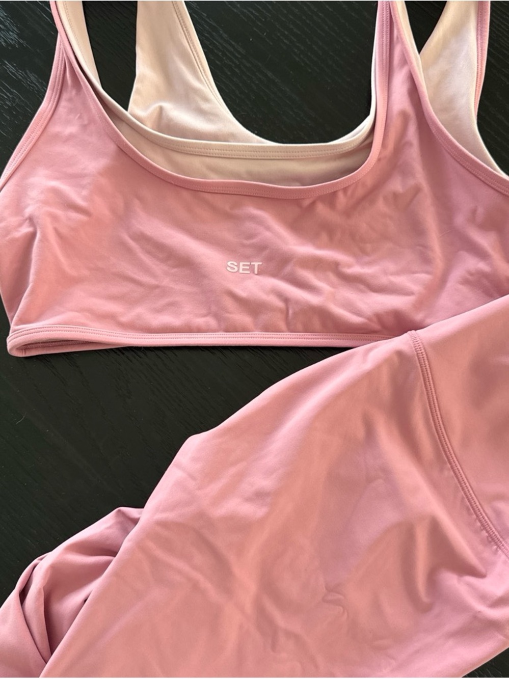 SET Active Dusty Pink Sports Bralette